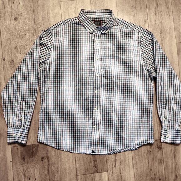 UNTUCKit Relaxed Fit Cotton Button Down Shirt Size XL - Picture 1 of 6